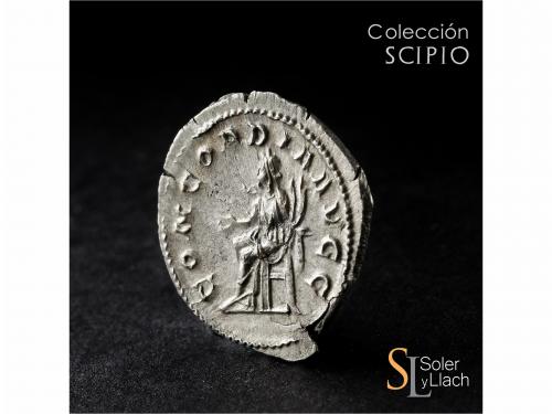 IMPERIO ROMANO. Denario. Acuñada el 241 d.C. TRANQUILINA. An