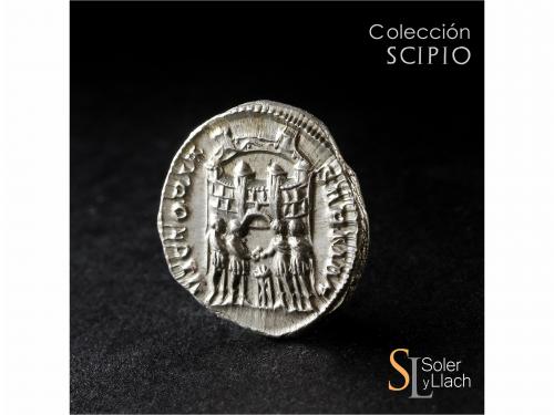 IMPERIO ROMANO. Argénteo o Silícua. Acuñada el 294 d.C. DIOC
