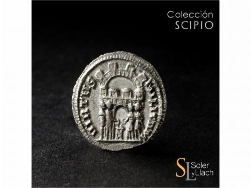 IMPERIO ROMANO. Argénteo o Silícua. Acuñada el 294 d.C. MAXI