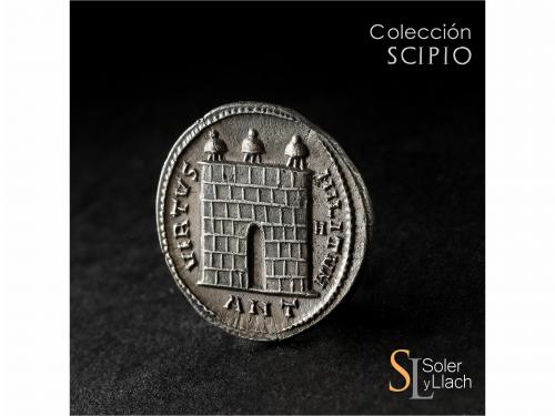 IMPERIO ROMANO. Argénteo o Silícua. Acuñada el 293-311 d.C. 