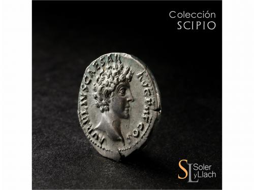 IMPERIO ROMANO. Denario. Acuñada el 140-144 d.C. MARCO AUREL