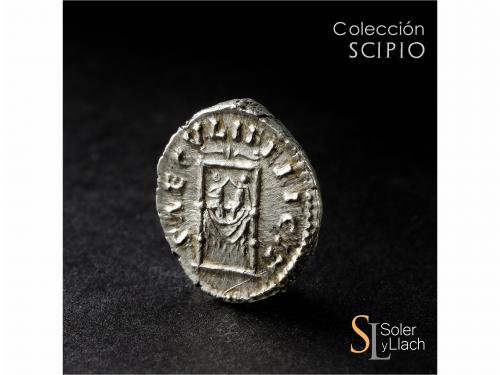 IMPERIO ROMANO. Denario. Acuñada el 156-175 d.C. FAUSTINA HI