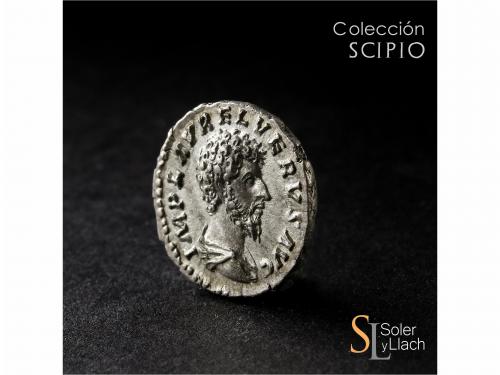 IMPERIO ROMANO. Denario. Acuñada el 161-162 d.C. LUCIO VERO.