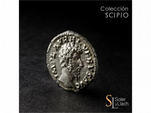 IMPERIO ROMANO. Denario. Acuñada el 161-162 d.C. LUCIO VERO.