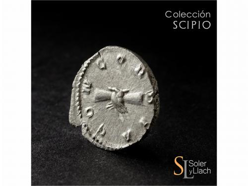 IMPERIO ROMANO. Denario. Acuñada el 177-182 d.C. CRISPINA. A