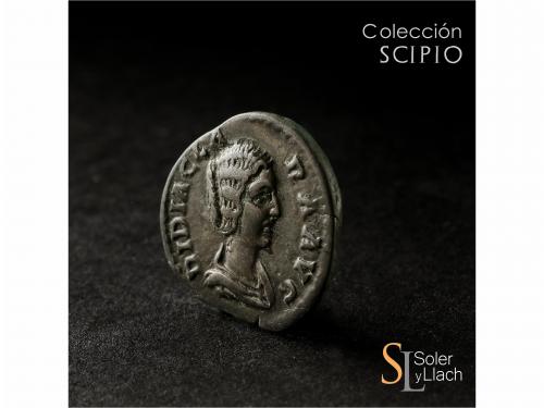 IMPERIO ROMANO. Denario. Acuñada el 193 d.C. DIDIA CLARA. An