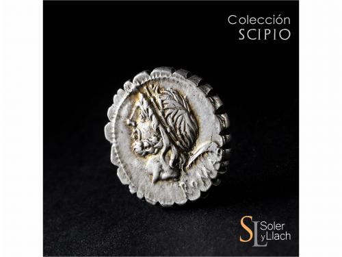 REPÚBLICA ROMANA. Denario. 106 a.C. MEMMIA. L. Memmius L. F.