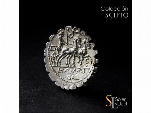 REPÚBLICA ROMANA. Denario. 106 a.C. MEMMIA. L. Memmius L. F.