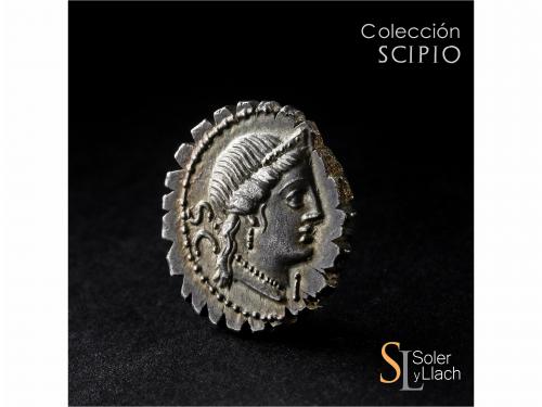 REPÚBLICA ROMANA. Denario. 79 a.C. NAEVIA. C. Naevius Balbus