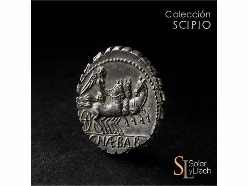 REPÚBLICA ROMANA. Denario. 79 a.C. NAEVIA. C. Naevius Balbus