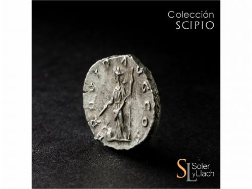 IMPERIO ROMANO. Denario. Acuñada el 193 d.C. CLODIO ALBINO. 