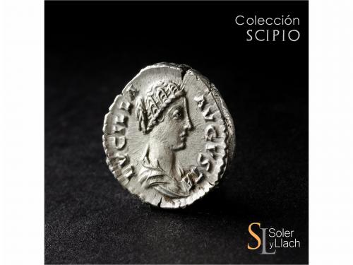 IMPERIO ROMANO. Denario. Acuñada el 182 d.C. LUCILLA. Anv.: 