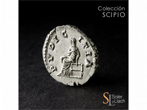 IMPERIO ROMANO. Denario. Acuñada el 182 d.C. LUCILLA. Anv.: 