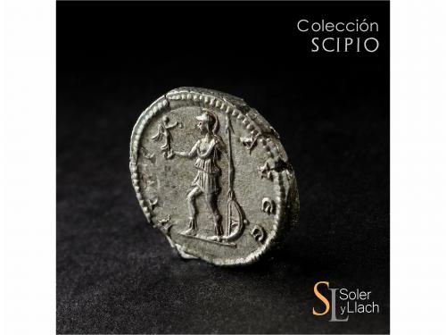 IMPERIO ROMANO. Denario. Acuñada el 193-211 d.C. SEPTIMIO SE