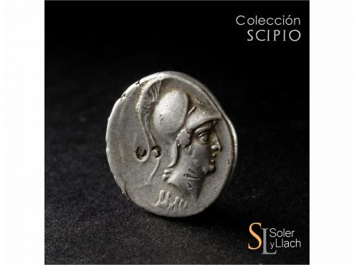 IMPERIO ROMANO. Denario. Acuñada el 29-27 a.C. OCTAVIO. Anv.