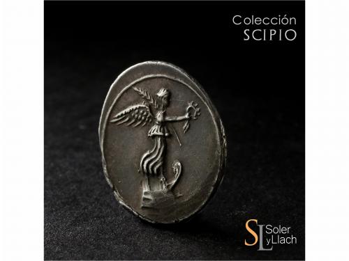 IMPERIO ROMANO. Denario. Acuñada el 29-27 a.C. OCTAVIO. Anv.