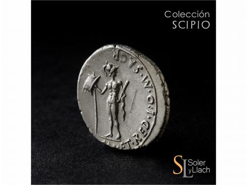 IMPERIO ROMANO. Denario. Acuñada el 18-16 a.C. AUGUSTO. COLO