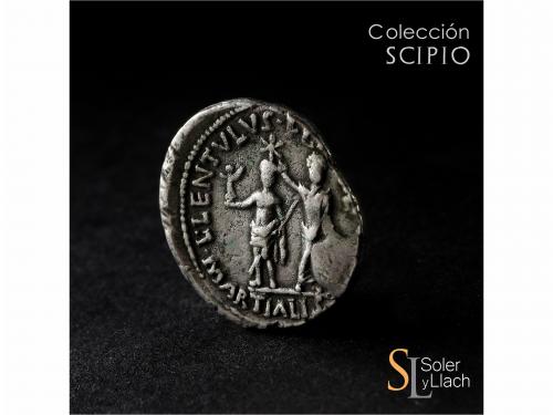 IMPERIO ROMANO. Denario. Acuñada el 12 a.C. AUGUSTO. Lucius 