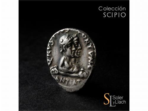 IMPERIO ROMANO. Denario. Acuñada el 19 a.C. AUGUSTO. Q. Rust