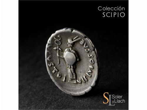 IMPERIO ROMANO. Denario. Acuñada el 17 a.C. JULIO CÉSAR. M. 