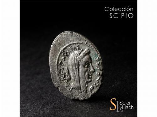 IMPERIO ROMANO. Denario. Acuñada el 44 a.C. JULIO CÉSAR. C. 