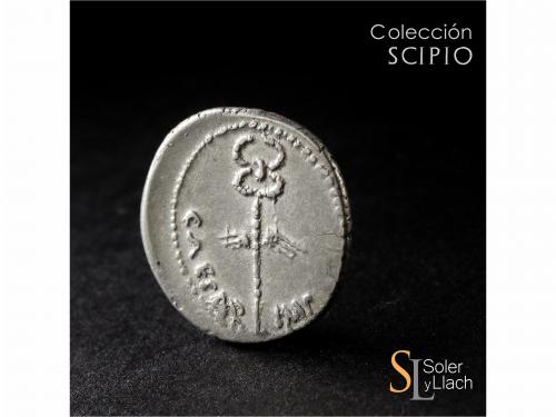 IMPERIO ROMANO. Denario. Acuñada el 39 a.C. MARCO ANTONIO. G