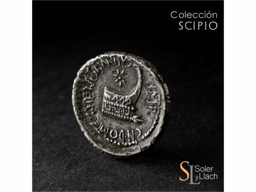 IMPERIO ROMANO. Denario. Acuñada el 40 a.C. MARCO ANTONIO. C