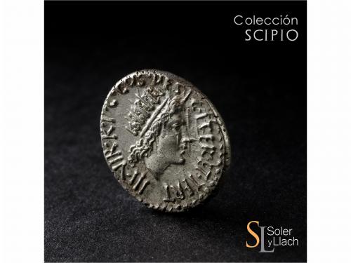 IMPERIO ROMANO. Denario. Acuñada el 38 a.C. MARCO ANTONIO. C