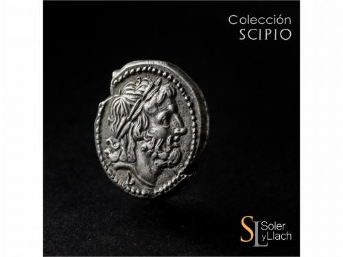 REPÚBLICA ROMANA. Victoriato. Acuñada el 211 a.C. ANÓNIMO. R