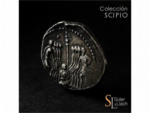 REPÚBLICA ROMANA. Denario. Acuñada el 90 a.C. GUERRA SOCIAL.