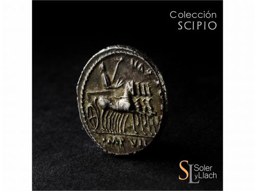 IMPERIO ROMANO. Denario. Acuñada el 15-16 d.C. TIBERIO. LUGD