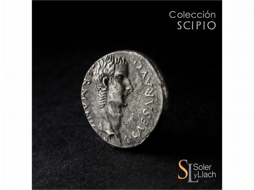 IMPERIO ROMANO. Dracma. Acuñada el 37 d.C. CALÍGULA. CAESARE