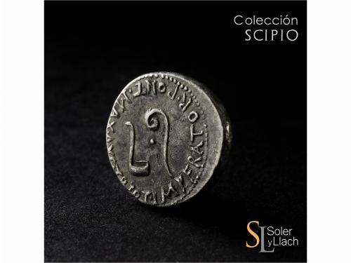 IMPERIO ROMANO. Dracma. Acuñada el 37 d.C. CALÍGULA. CAESARE