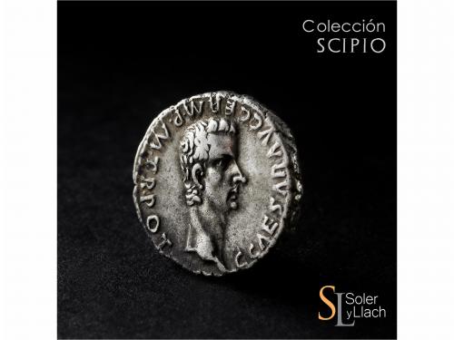 IMPERIO ROMANO. Denario. Acuñada el 37 d.C. CALÍGULA y GERMÁ