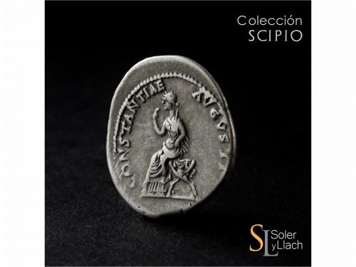 IMPERIO ROMANO. Denario. Acuñada el 41-42 d.C. CLAUDIO. Anv.