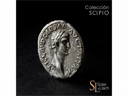 IMPERIO ROMANO. Denario. Acuñada el 41-42 d.C. CLAUDIO. Anv.