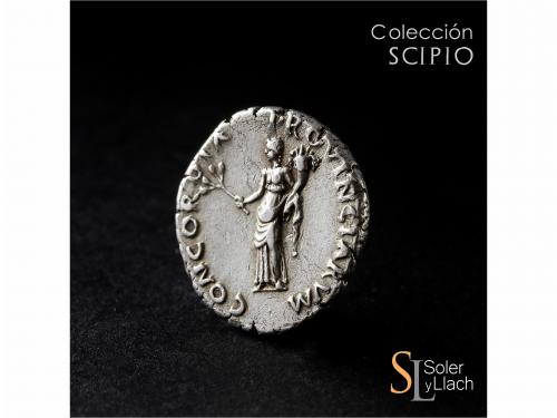 IMPERIO ROMANO. Denario. Acuñada el 68 d.C. GALBA. TARRACO. 