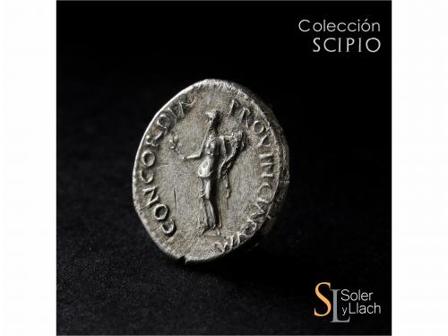 IMPERIO ROMANO. Denario. Acuñada el 68-69 d.C. GALBA. TARRAC