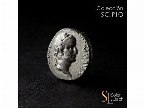 IMPERIO ROMANO. Denario. Acuñada el 68 d.C. GALBA. TARRACO. 