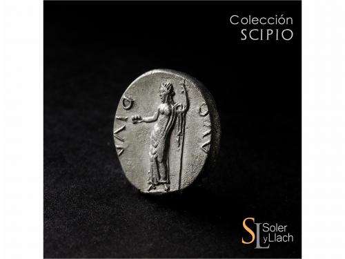 IMPERIO ROMANO. Denario. Acuñada el 68 d.C. GALBA. TARRACO. 