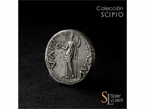 IMPERIO ROMANO. Denario. Acuñada el 68-69 d.C. GALBA. TARRAC