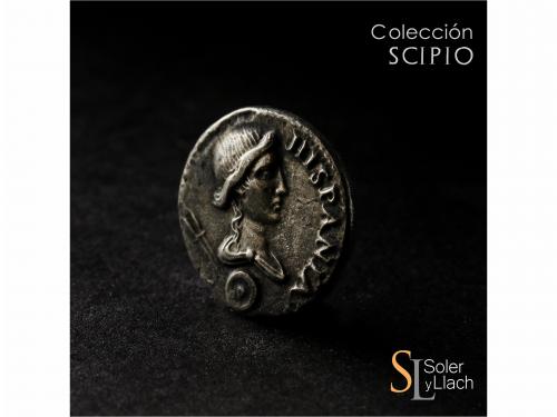 IMPERIO ROMANO. Denario. Acuñada el 68 d.C. GALBA. TARRACO. 