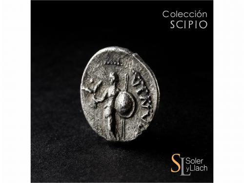 IMPERIO ROMANO. Denario. Acuñada el 68 d.C. GALBA. TARRACO. 