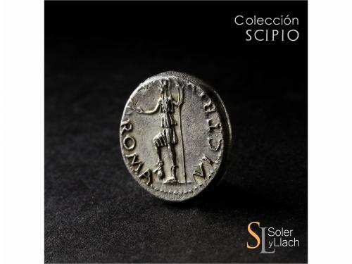 IMPERIO ROMANO. Denario. Acuñada el 68 d.C. GALBA. TARRACO. 