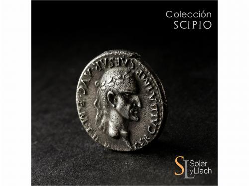 IMPERIO ROMANO. Denario. Acuñada el 68 d.C. GALBA. TARRACO. 