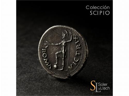 IMPERIO ROMANO. Denario. Acuñada el 68 d.C. GALBA. TARRACO. 