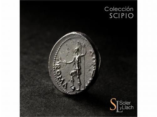 IMPERIO ROMANO. Denario. Acuñada el 68 d.C. GALBA. TARRACO. 