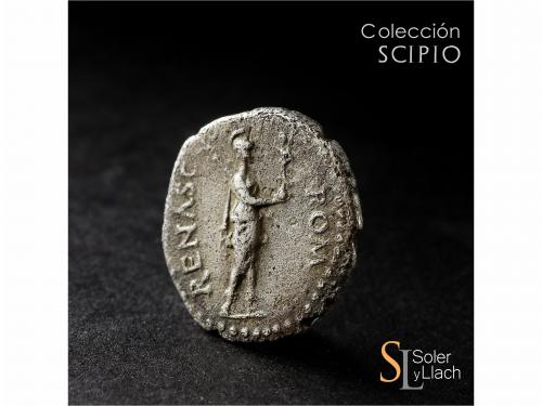 IMPERIO ROMANO. Denario. Acuñada el 68-69 d.C. GUERRAS CIVIL