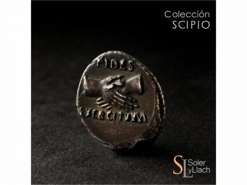 IMPERIO ROMANO. Denario. Acuñada el 69 d.C. GUERRAS CIVILES.