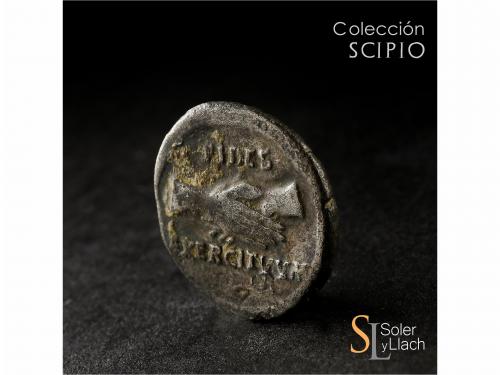 IMPERIO ROMANO. Denario. Acuñada el 69 d.C. GUERRAS CIVILES.